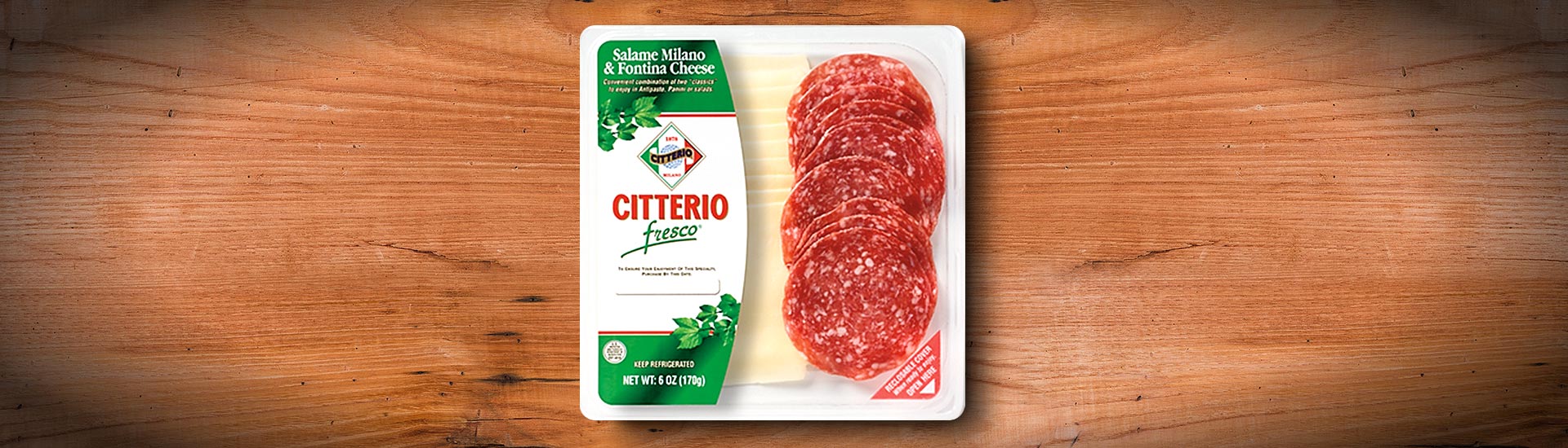 MILANO Salame & FONTINA Cheese FRESCO