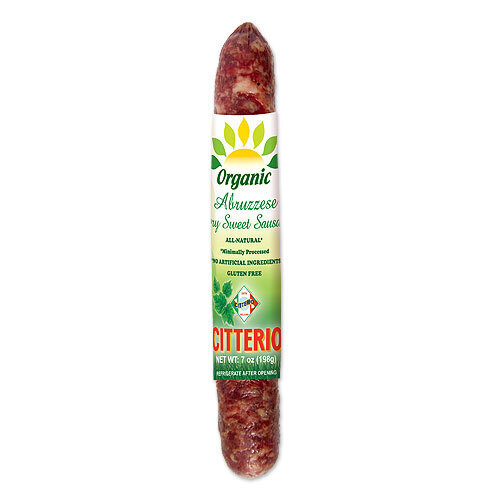 Organic Abruzzese (Dry Sweet Sausage – Dss)