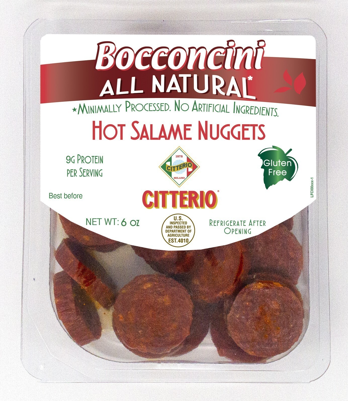 Hot Salami Nuggets (Bocconcini)