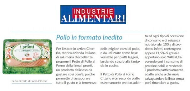 I Pronti di Pollo on Industrie Alimentari